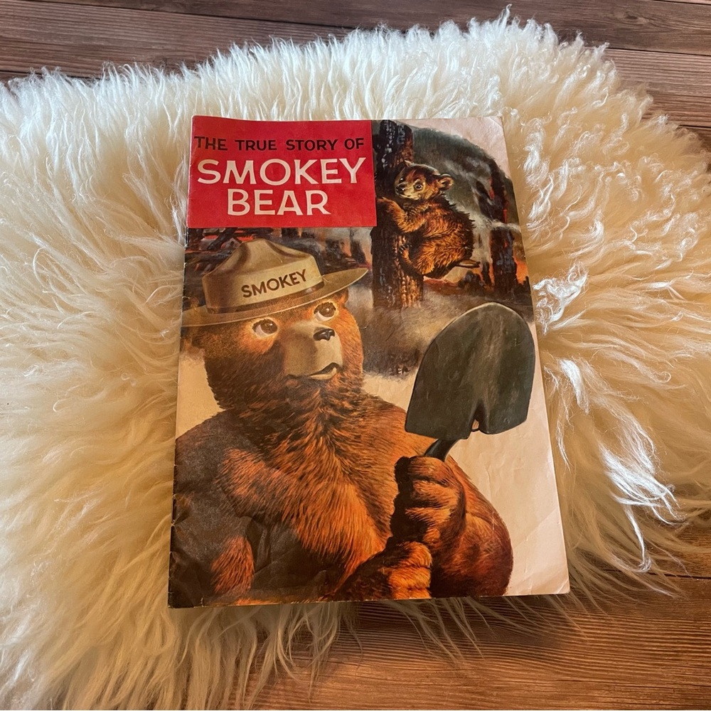 Vintage 1969 "The True Story of Smokey Bear"